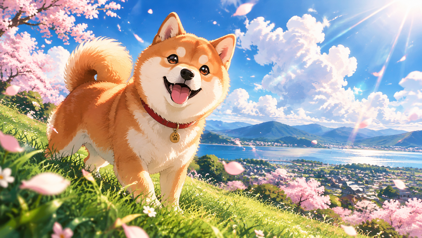Masterpiece, vibrant anime illustration 